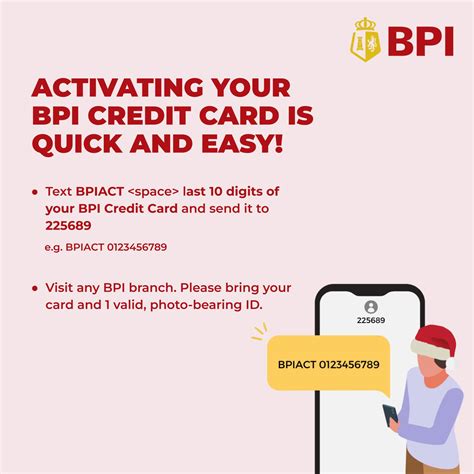 Activating Your BPI Credit Card .
